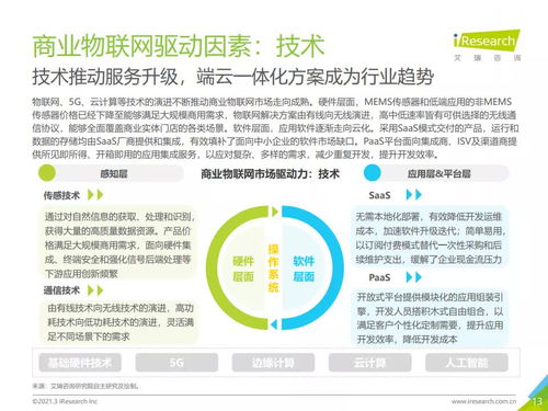 2021年中国商业物联网行业研究报告 艾瑞咨询