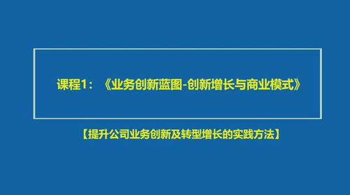 商业管理实战专家 倪云华课程介绍